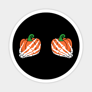 Funny Pumpkin bra Magnet